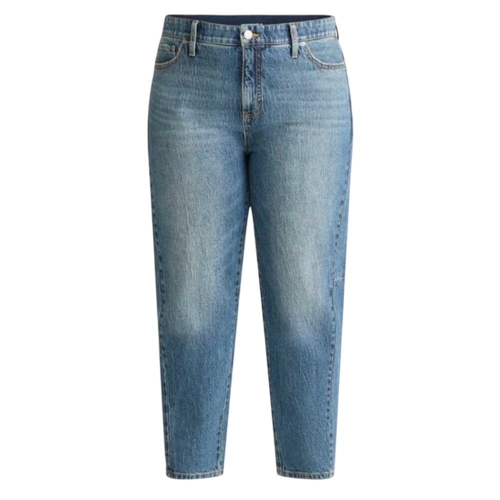NWT Terra & Sky Plus High Rise Relaxed Fit Barrel Jeans Size 18W - Picture 3 of 14